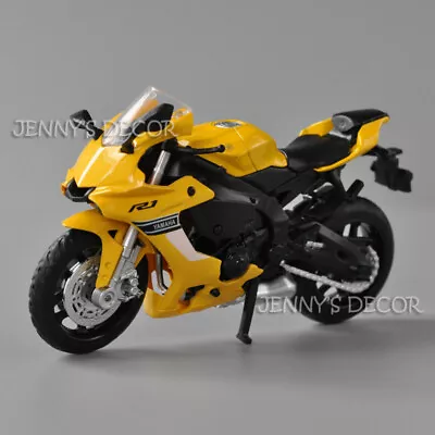 1:18 Scale Diecast Motorcycle Model Toy Yamaha YZF-R1 Sport Bike Replica • $5.90