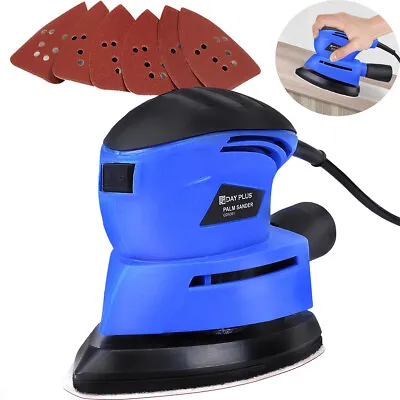 Hand Held Mouse Sanding Machine Small Electric Tight Corners Sander Angle Base • £21.31