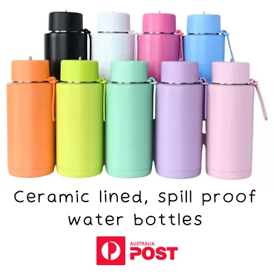 Ceramic Reusable Bottle W/ Straw Lid 1L  - BPA FREE • $42