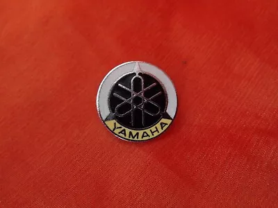 1980's Vintage Yamaha Motorcycle Badge 80's Yamaha Motorbike Badge Enamel Badge • £4