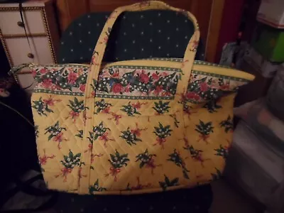 Vera Bradley Miller Bag In Retired Yellow Hope Pattern  • $62.50