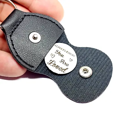 Pocket Hug Keyring Love Hug Coin Token Keychain Pouch Loving Gesture Gift Token • £3.95