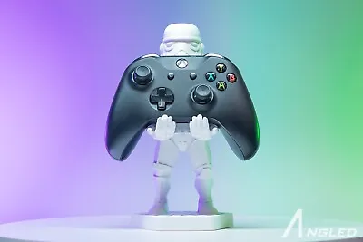 Stormtrooper Controller Stand | White | 9  Tall | Made To Order | Gamer Gear • $29
