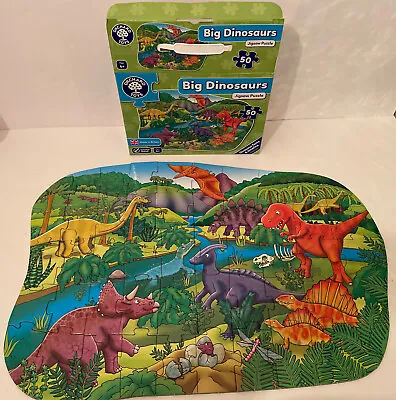 £4.99 • Buy Orchard Toys Big Dinosaurs 50 Piece Floor Jigsaw Puzzle
