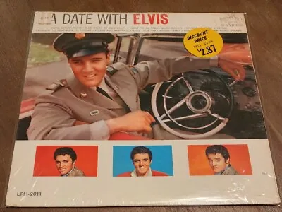 Elvis Presley A Date With Mono LP~ (E)~Shrink~ LPM-2011 RCA 1965 Reissue • $64