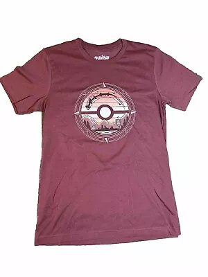 Official Niantic Supply Pokémon Go Fest 2023 T-Shirt Women’s M Burgundy NWOT • $32.90