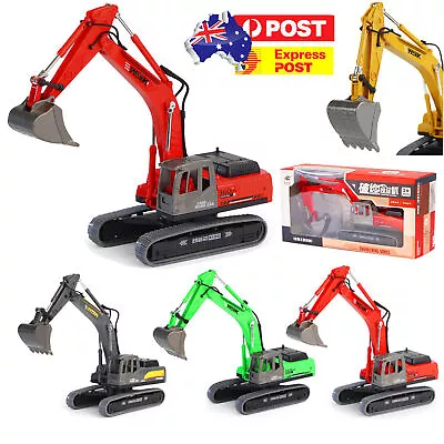 Simulation Excavator Model Toys Vehicles Cognitive Toys For Toddlers Kids Gift • $15.99