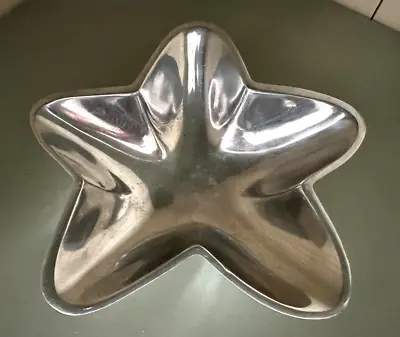 2000 MARIPOSA Recycled Aluminum Small 6.5  Star Bowl Dish Mexico • $20