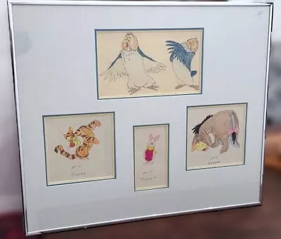 Walt Disney's  Winnie The Pooh  Characters Original Animation Artwork • $149.99