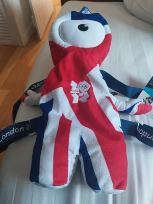 £5.99 • Buy Nwt Children's London 2012 Olympics Official Wenlock Union Jack Flag Backpack.