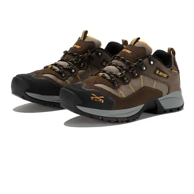£39.98 • Buy Hi-Tec Mens HI-TEC Sierra V-Lite Speedhike Low WP Walking Shoes Brown Sports