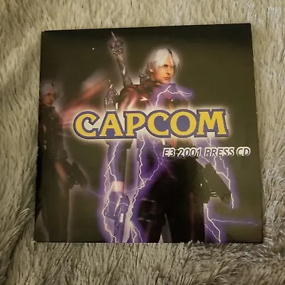 Capcom E3 2001 Press CD Press Kit Promotional Authentic Complete With Sleeve • $99.99