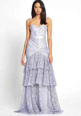 $350 • Buy Bnwt Alice Mccall Slate Sandstorm Woman Gown - Size 12 Au/8 Us (rrp $995)