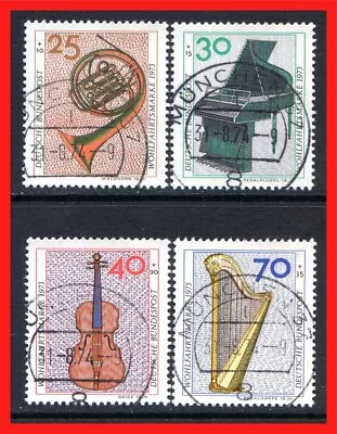 Germany Semi-postal Stamps Scott B503-B506 Used Complete Set!! G1476l • $0.30