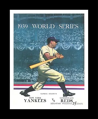 $10.95 • Buy New York Yankees & Cincinnati Reds World Series Matted Pic.of The W/s Program
