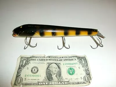 Vintage 8-1/4  Body Bobbie Bait Musky Muskie Jerkbait Lure - Used (#3) • $11.99