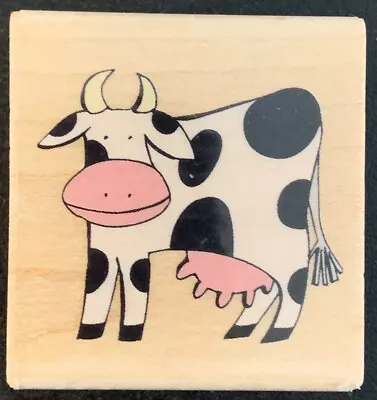 Rubber Stampede Bessie Cow Rubber Stamp • $3.99