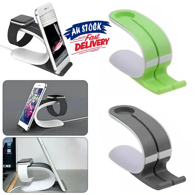 $12.96 • Buy Watch IWatch For Apple IPhone 2 In 1 Charging Dock Station Stand Charger Holder