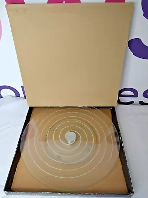 Lifestyle Lazy Susan Hosting Cake Decorating Icing Glass Turntable New Boxed • £9.99