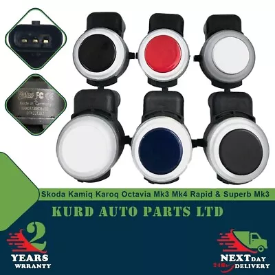Parking Reverse Sensor For Skoda Kamiq Karoq Octavia Mk3 Mk4 Rapid & Superb Mk3 • £19.75