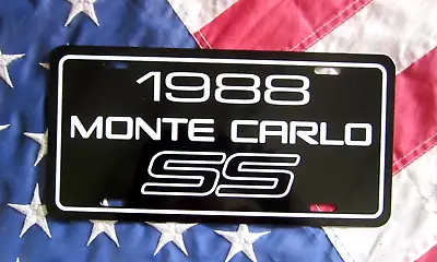 1988 Chevrolet Monte Carlo SS  License Plate Tag 88 Chevy Performance Muscle Car • $19.88