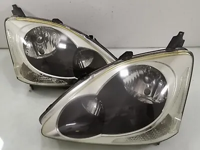 JDM Honda Civic EU3 EP3 Type R LATE MODEL Halogen Head Lights Lamps 2004-05 OEM • $228.99