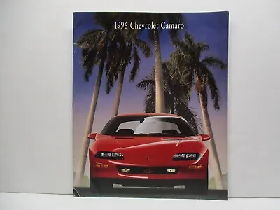 $8.99 • Buy 1996 Chevy Camaro Car Dealer Brochure Parts Oil Gas Sign Race Vintage Engine USA
