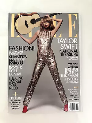 Elle Magazine Taylor Swift June 2015 Slightly Used Good Condition • $14.99