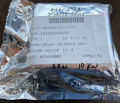 MEP-002A Starter Relay NSN 2920-01-048-8661. PN SA4101T-1021G-2. • $50