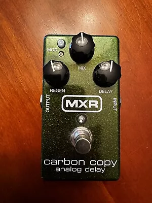 MXR CarbonCopy Delay Guitar Effect Pedal • $63