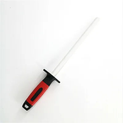£14.99 • Buy Professional 10 Inch Ceramic Knife Sharpener Stick Kitchen Sharpening Rod Steel