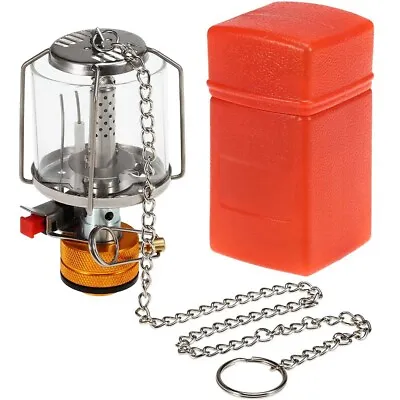 Portable Camping Gas Lantern Lamp Tent Light Propan Butane Piezo Ignition • £9.99