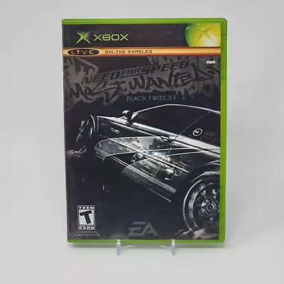 Need For Speed Most Wanted Black Edition (Original Xbox) CIB COMPLETE & TESTED • $42.95