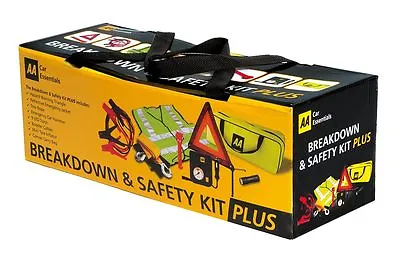 £37.89 • Buy AA Breakdown & Safety Kit Plus Car Travel Essentials Emergency Pack 
