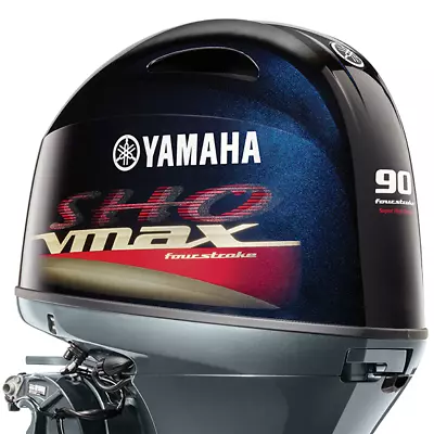 Yamaha 90HP SHO  Outboard  Mfg. 01/23 Remote Control Long(20 )Shaft 4 Stroke • $11000