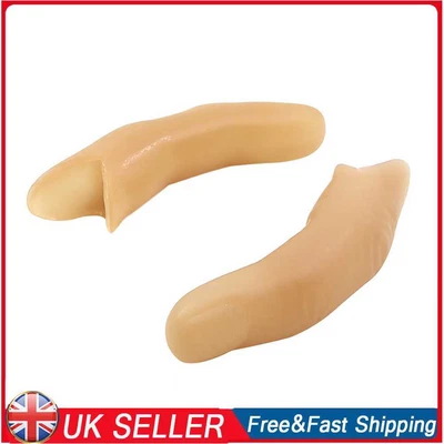 £4.89 • Buy Novelty Simulation Finger Sleeve Long Thumb Fake Finger Magic Props (Soft)