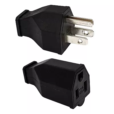 Extension Cord Ends Male And Female Replacement Plug & Connector Set 125V 15A M • $14.68