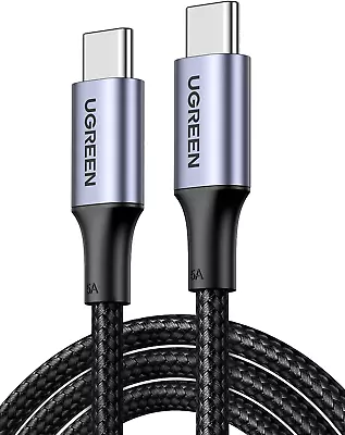 UGREEN USB C To USB C Cable 100W Type C Charger Cable Power Delivery PD Charging • $17.41