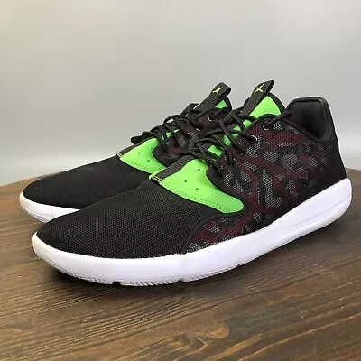 Nike Air Jordan Eclipse Mens Size 10.5 Black Athletic Basketball Shoes Sneakers • $39.99