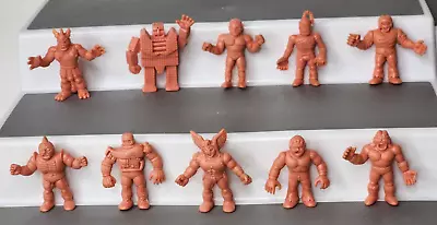 Lot Of 10 1980s Kinnikuman Mattel MUSCLE / M.U.S.C.L.E. Men - Pink/Flesh Color • $19.99