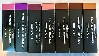 MAC M*A*C Lipstick New In Box Choose / Pick Shade Many Colors Available • $16.75