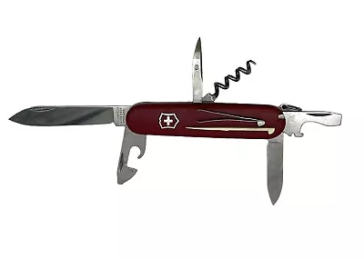 Victorinox Serrated Spartan Swiss Army Knife Weekender 91mm Red • $26.99