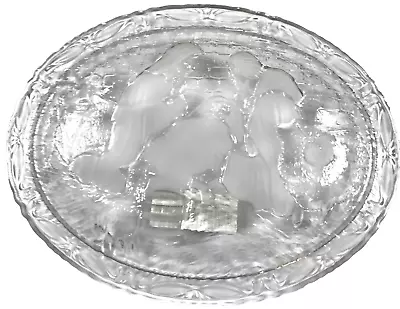 Mikasa Etched 9 Inch Oval Nativity  Plate • $11.69