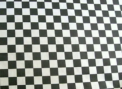 Mary Engelbreit Fabric Original Black And White Checks Cotton Quilt B&W - BTHY • $9.99