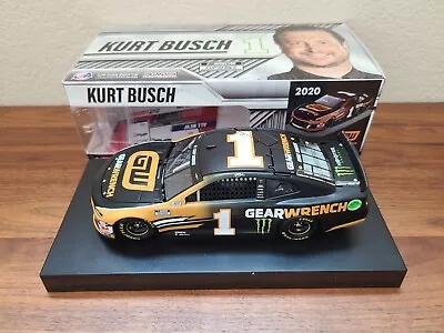 2020 #1 Kurt Busch Gearwrench Monster Energy 1/24 Action NASCAR Diecast • $69.99