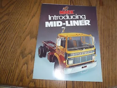 1979 Mack Mid-Liner Sales Brochure - Vintage • $9.94