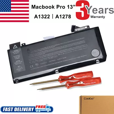 A1322 Battery For Apple MacBook Pro 13  A1278 2009 2010 2011 MB990LL/A MC724LL/A • $17.85