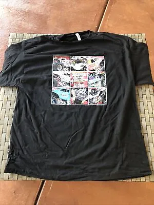 B01- Monster Jam 2018 World Finals Vegas Black T-shirt  Sz 2XL • $14.95