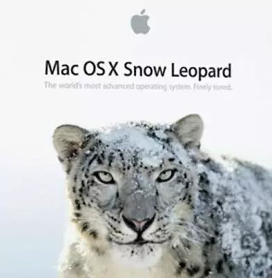 Mac Os X Snow Leopard 10.6.3 MAC DVD Advanced Operating System Macintosh OSX • $21.59