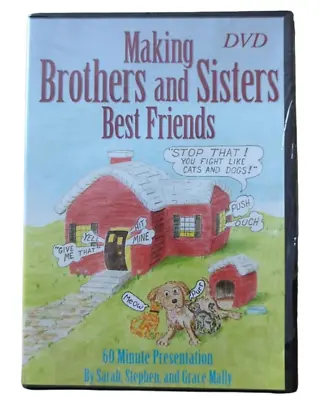 Making Brothers And Sisters Best Friends ~ Stop You Fight Cats & Dogs DVD *New* • $7.23